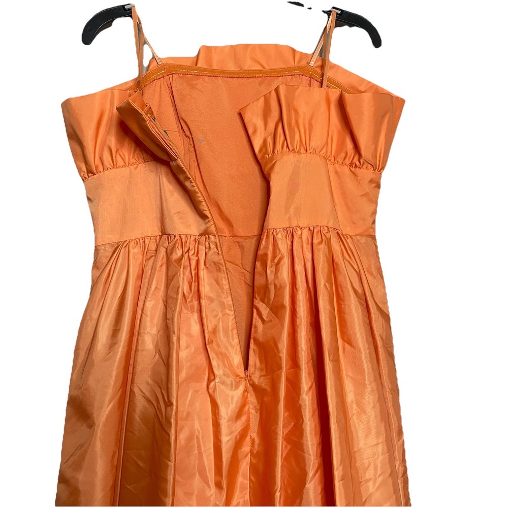 Liv Foster Tissue Taffeta Mini Dress Anthropology Women's 8 Wedding Prom Evening - Picture 7 of 16